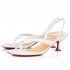 Christian Louboutin Taralita 55mm Kid Sandals White Women