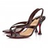 Christian Louboutin Taralita 85mm Calf Ali Sandals Brown Women