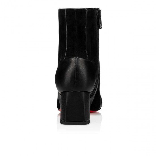 Christian Louboutin The Joker Donna 55mm Suede Ankle Boots Black Women