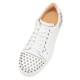 Christian Louboutin Vieira 2 Calf Low Top Sneakers White/Silver Women