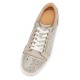 Christian Louboutin Vieira Strass Strass Low Top Sneakers Version Platine/Multi Women