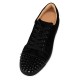 Christian Louboutin Vieira Spikes Suede Low Top Sneakers Black Women